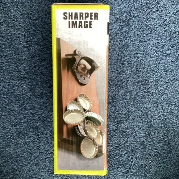 Sharper Image Cap Catching Magnetic Bottle Opener - Picture 3 of 7